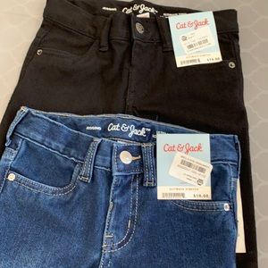 COPY - Cat & Jack  4T Jegging pants 2 pairs